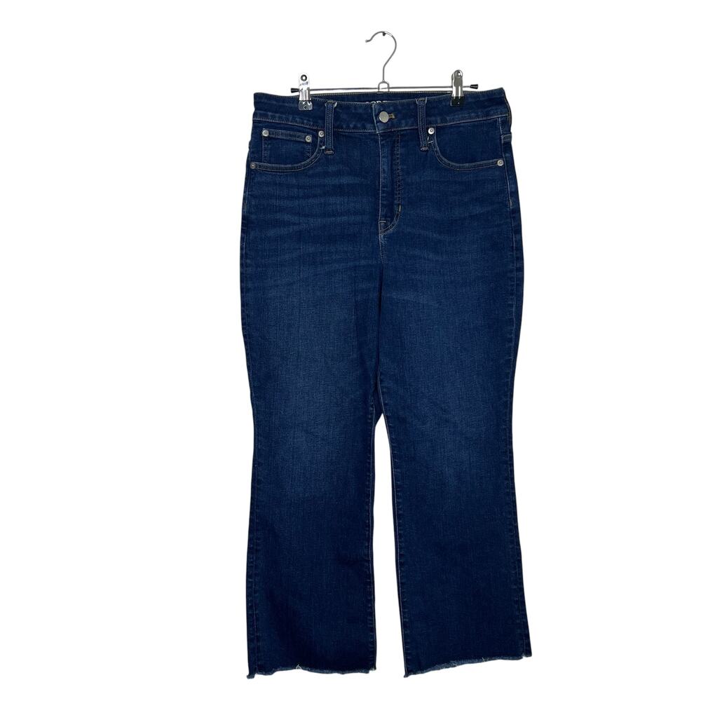 J. Crew '03 Curvy Kick Out Jean High Rise Raw Hem Size 30